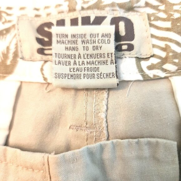 Suko Cargo Shorts Cream Off-White Beige Safari Men's Size 34 - Picture 10 of 10